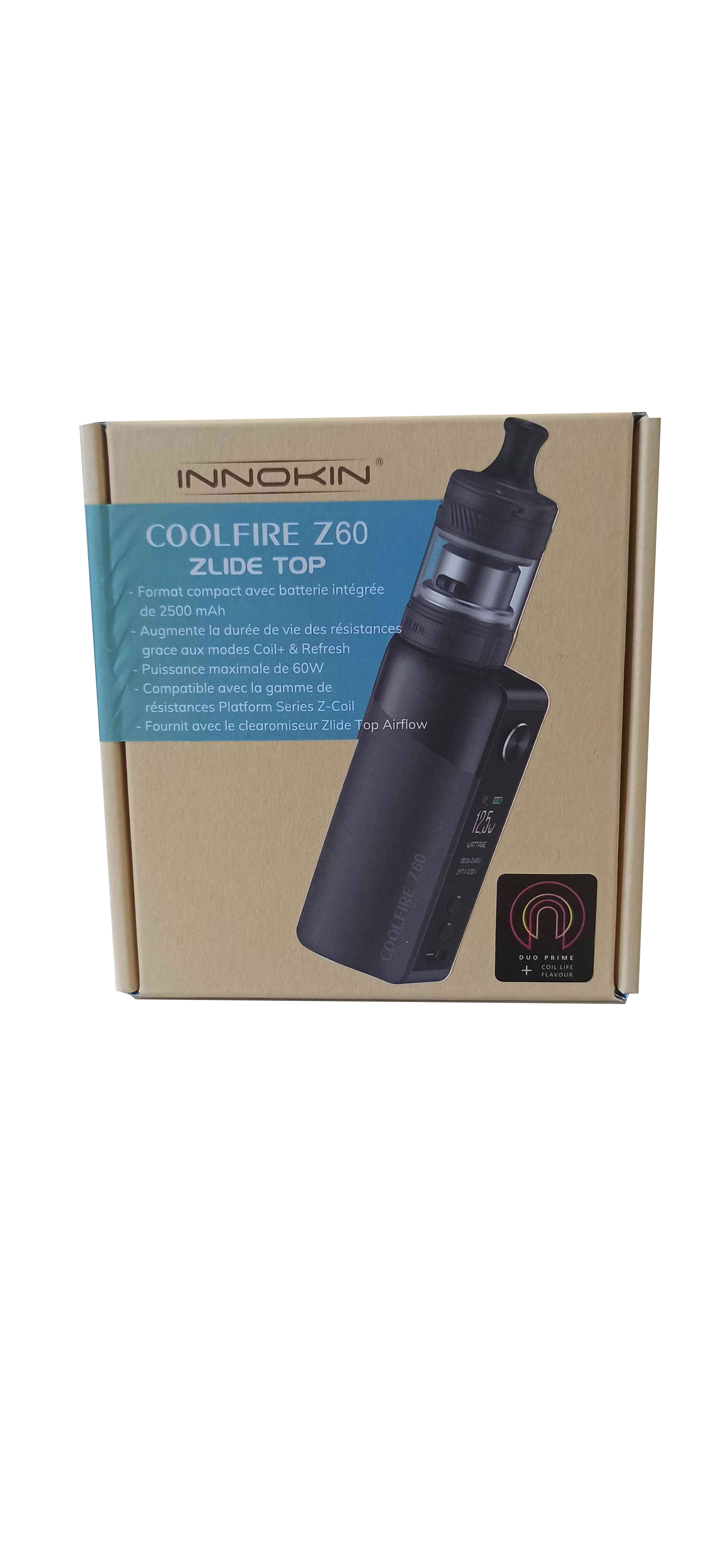 Innokin Kit Coolfire Z60 Zlide top
