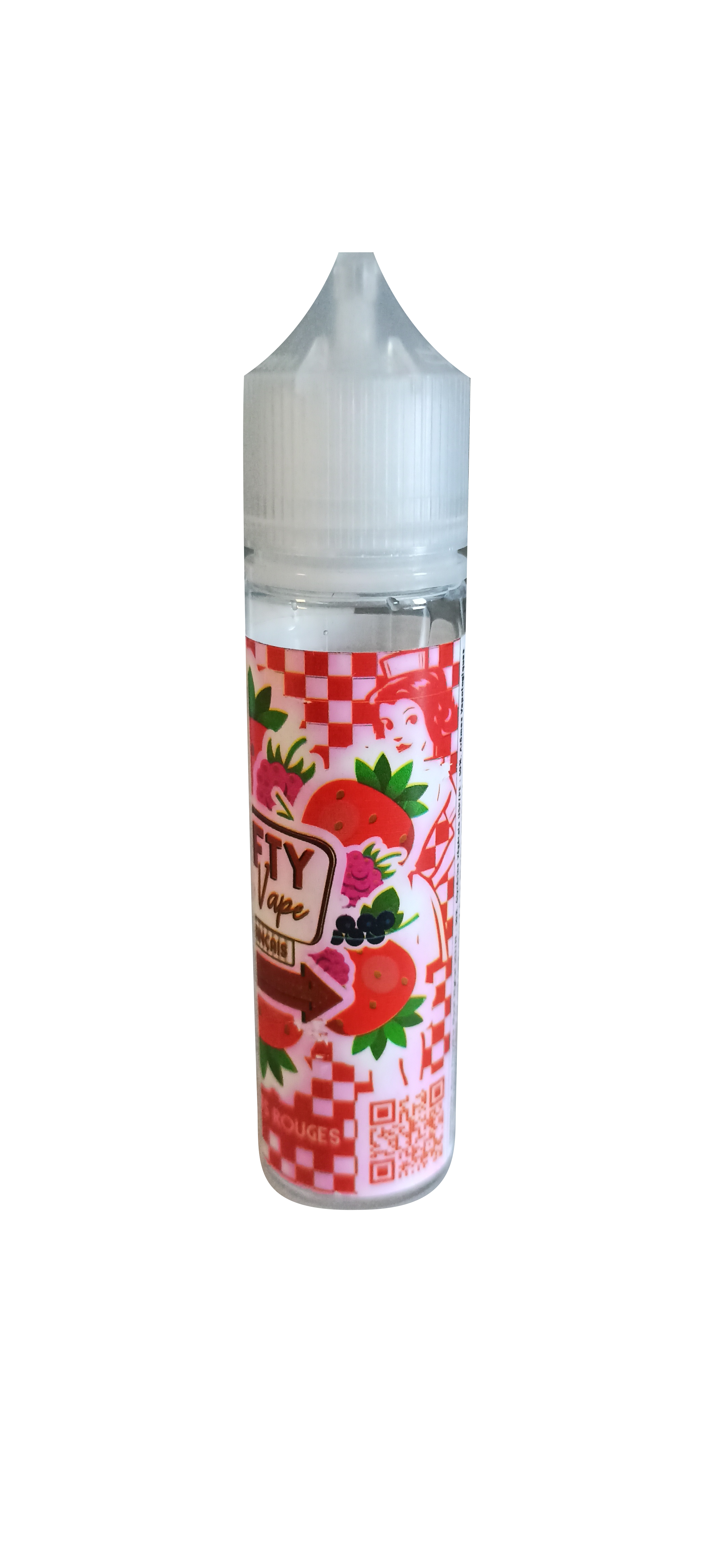 E-liquide Fifty Vape - Fruits rouge (50ml)