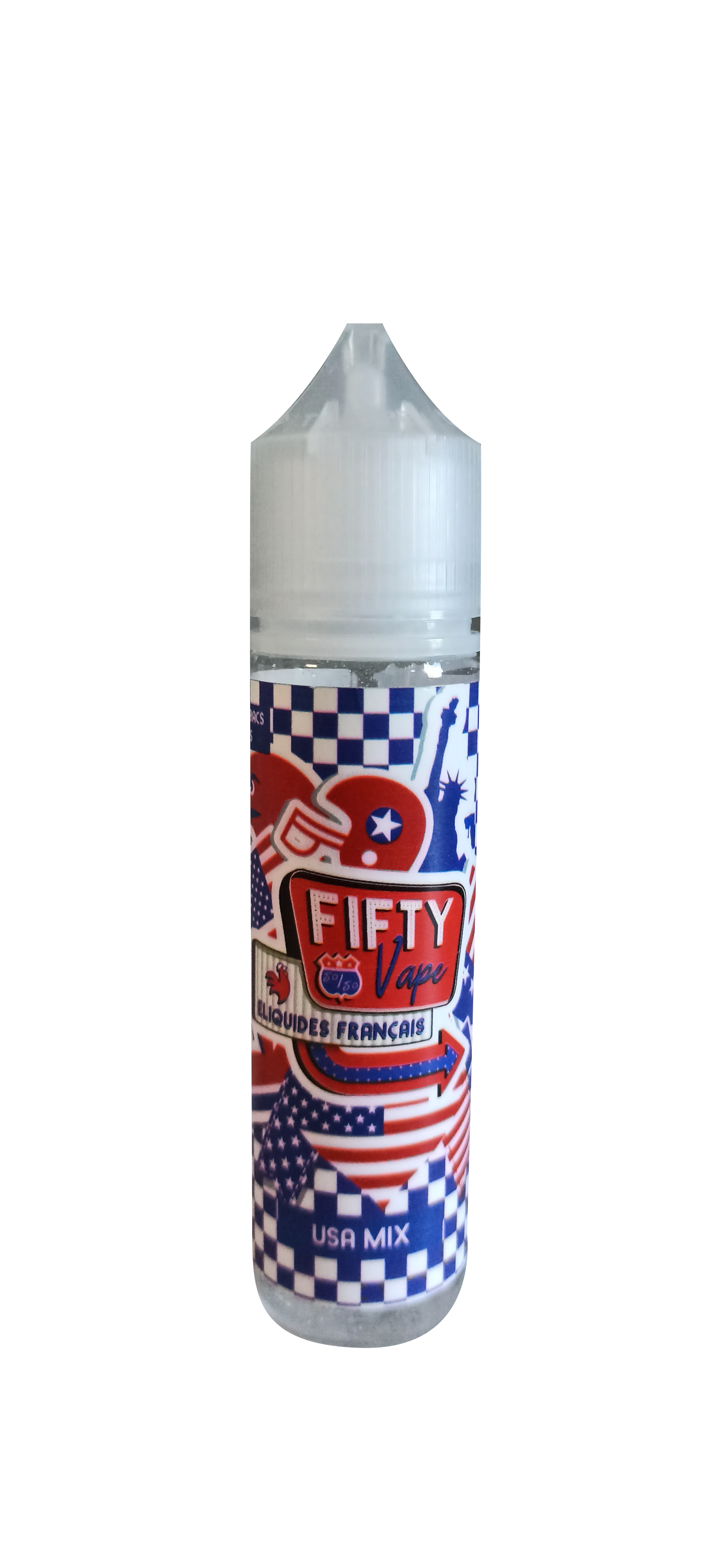 E-liquide Fifty Vape - Mix tabac blonc USA (50ml)