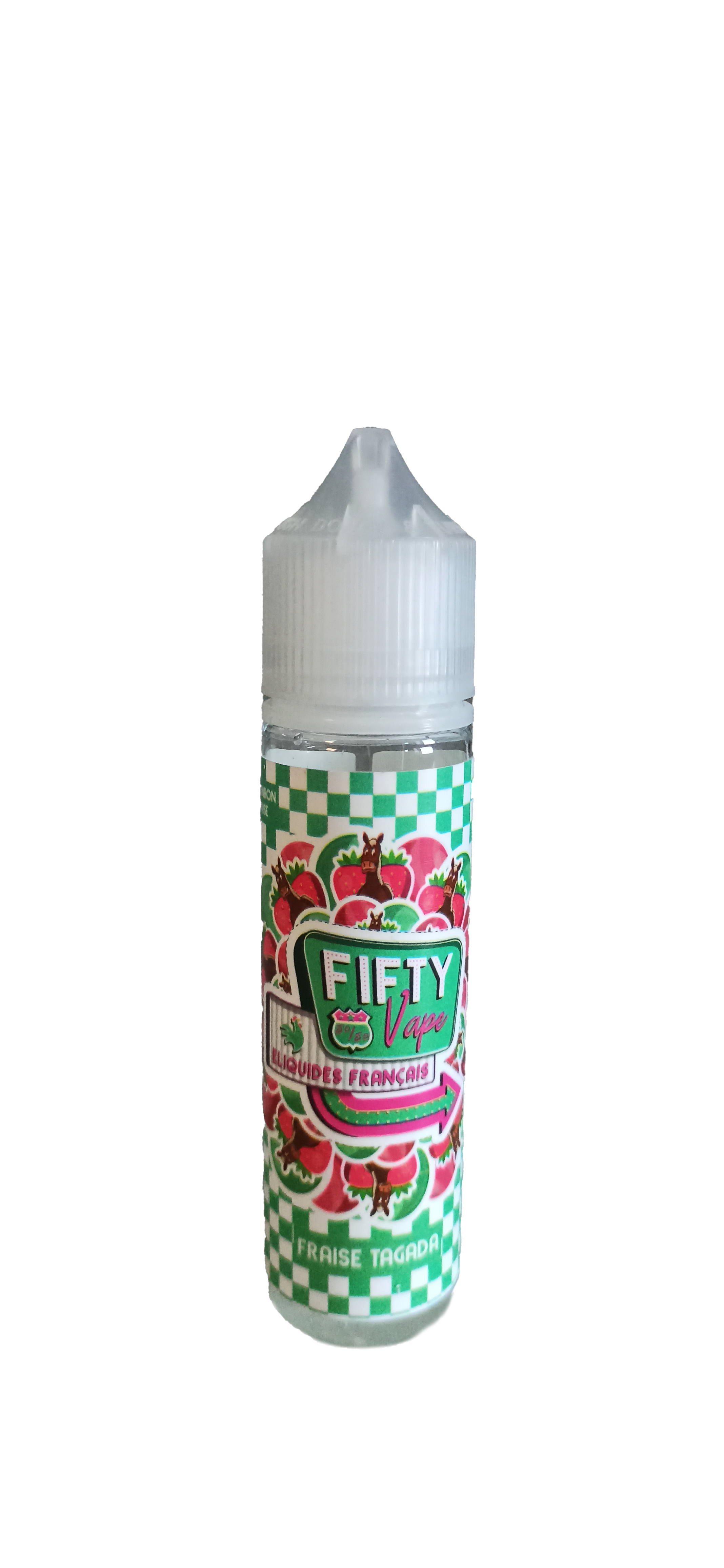 E-liquide Fifty Vape - Fraise tagada (50ml)